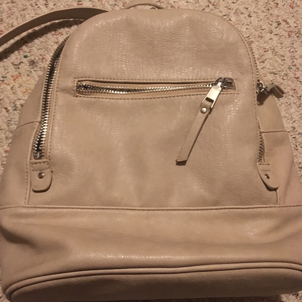 MMS Leather Backpack